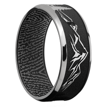 Titanium + Polish , Polish Finish + Black