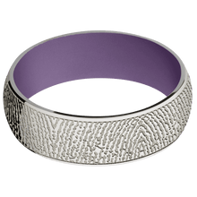Stainless Steel + Polish Finish + Bright Purple