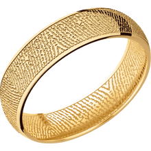 14K Yellow Gold + Polish Finish