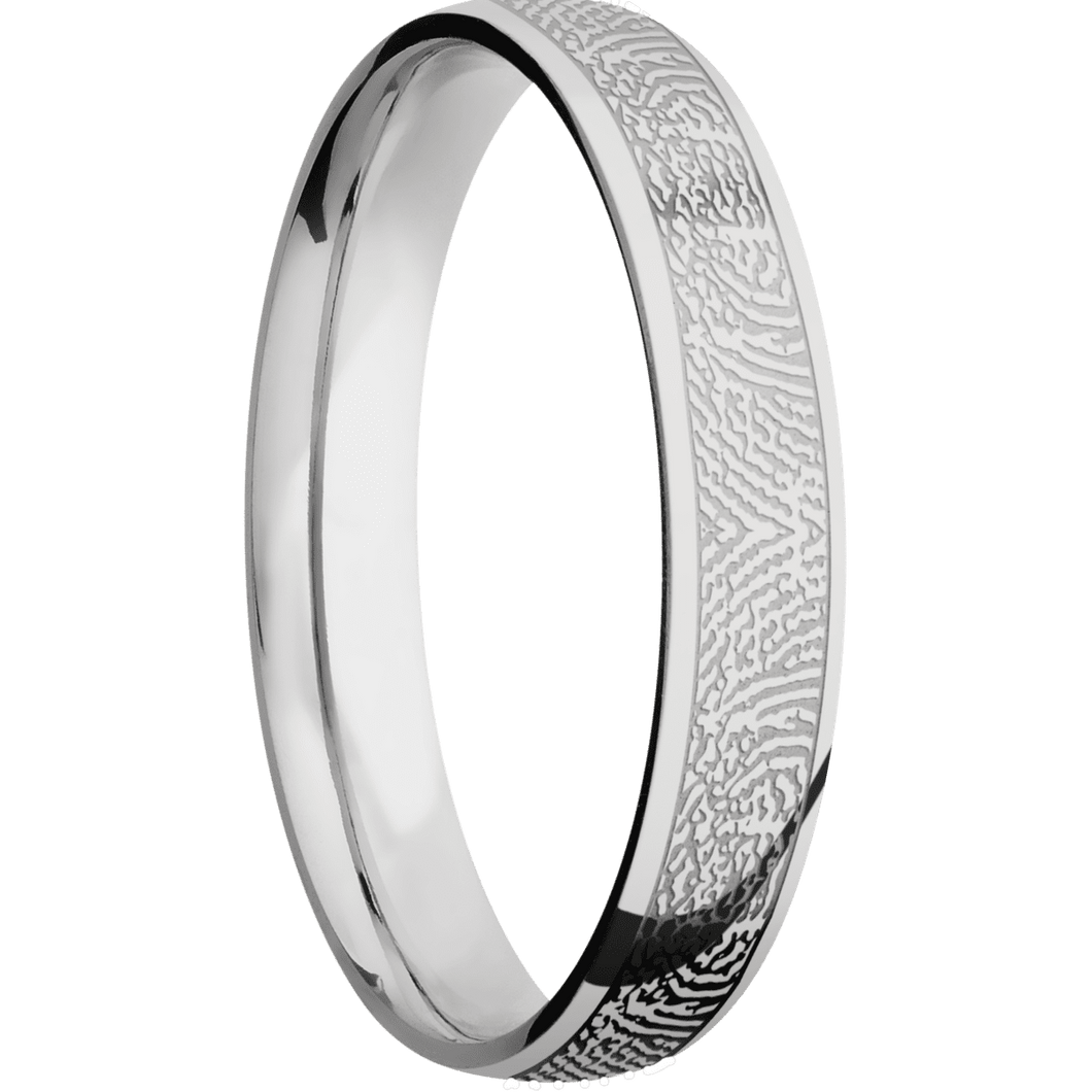 Palladium Silver + Polish Finish