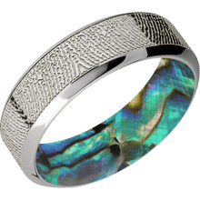 Stainless Steel + Polish , Polish Finish + Abalone