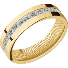 10K Yellow Gold + Polish Finish