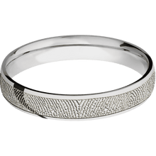 14K White Gold + Polish Finish