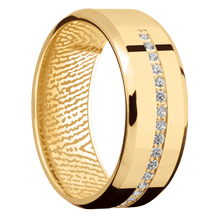 14K Yellow Gold + Polish , Polish Finish