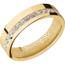 10K Yellow Gold + Polish Finish