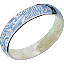 Stainless Steel + Polish Finish + Freshwater Mother of Pearl