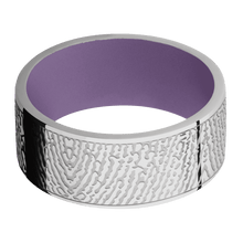 Stainless Steel + Polish Finish + Bright Purple