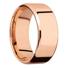 14K Rose Gold + Polish , Polish Finish