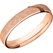 10K Rose Gold + Polish Finish