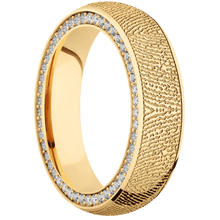 14K Yellow Gold + Polish Finish