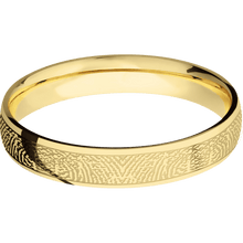 10K Yellow Gold + Polish Finish