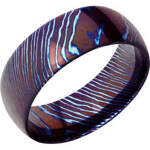Titanium Damascus + Polish Finish