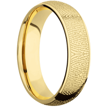 10K Yellow Gold + Polish Finish