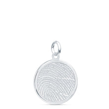 Sterling Silver Disc Charm