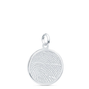 Sterling Silver Disc Charm