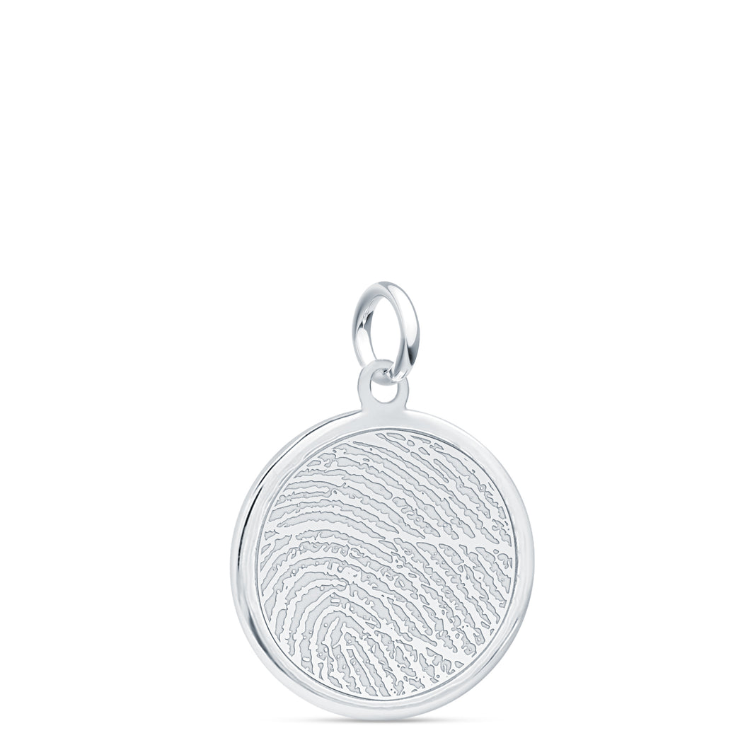 Sterling Silver Disc Charm