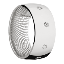 Palladium Silver + Polish Finish