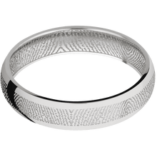Palladium Silver + Polish Finish