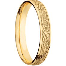 14K Yellow Gold + Polish Finish