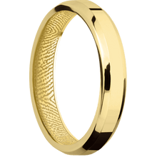 10K Yellow Gold + Polish , Polish Finish