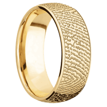 10K Yellow Gold + Polish Finish