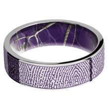 Stainless Steel + Polish Finish + RealTree APC Purple