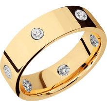 18K Yellow Gold + Polish Finish
