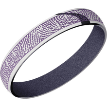 Stainless Steel + Polish Finish + Crushed Orchid