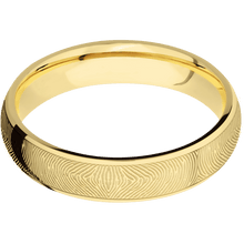 10K Yellow Gold + Polish Finish