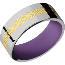 Titanium + Polish Finish + Wild Purple