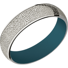 Stainless Steel + Polish Finish + Ridgeway Blue