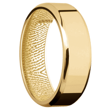 10K Yellow Gold + Polish , Polish Finish