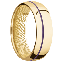 10K Yellow Gold + Polish , Polish Finish