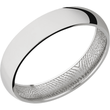 Palladium Silver + Polish Finish