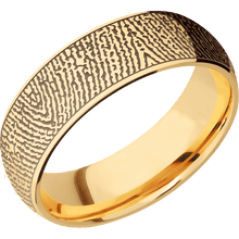 14K Yellow Gold + Polish Finish