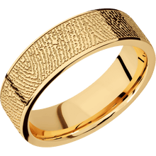 14K Yellow Gold + Polish Finish