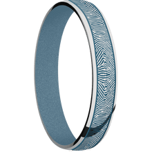 Stainless Steel + Polish Finish + Polar Blue