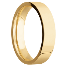 10K Yellow Gold + Polish Finish