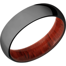 Zirconium + Polish Finish + Padauk