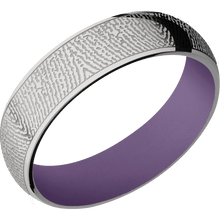 Titanium + Polish Finish + Bright Purple