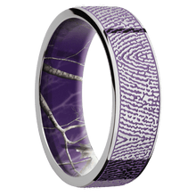 Stainless Steel + Polish Finish + RealTree APC Purple