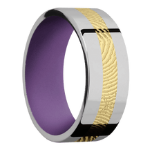 Titanium + Polish Finish + Wild Purple