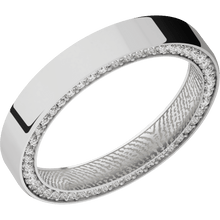 Palladium Silver + Polish Finish