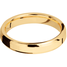 14K Yellow Gold + Polish , Polish Finish