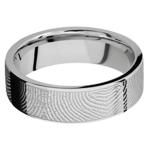 Stainless Steel Fingerprint Ring