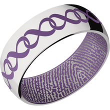 Palladium Silver + Polish Finish + Wild Purple