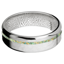Palladium Silver + Hammer , Satin Finish