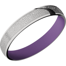 Titanium + Polish Finish + Wild Purple