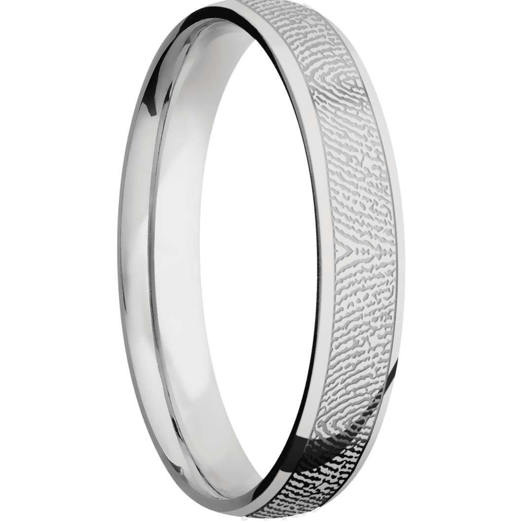 Palladium Silver + Polish Finish