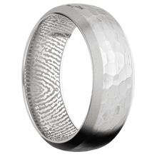 Palladium Silver + Hammer , Bead Finish